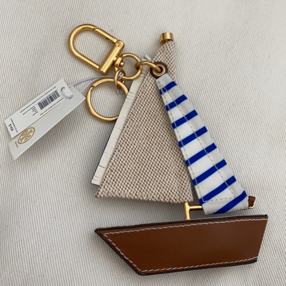 Tory Burch sailboat key fob - Picture 3 of 3
